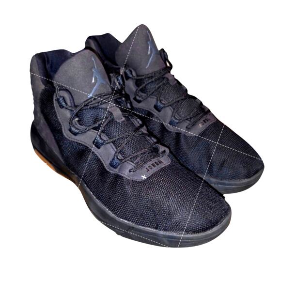 Air Jordan Academy Black Gum Men’s 10 Basketball Shoes - Picture 8 of 11